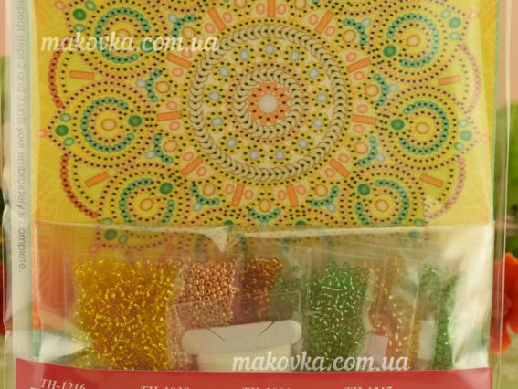 ТН-1218 Магнит для денег ВДВ Набор для вышивания бисером и пайетками 