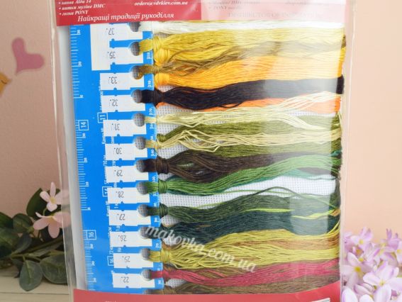 М-0278 Осіннє золото, вишивка нитками хрестиком, ВДВ