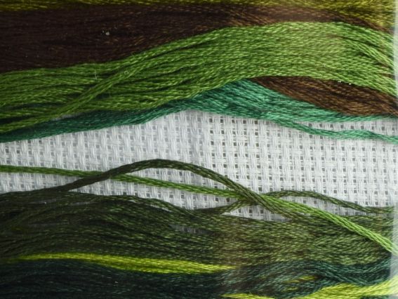 М-0278 Осіннє золото, вишивка нитками хрестиком, ВДВ