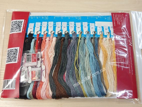 Набір для вишивання нитками М-0306 Цвітіння сакури , ВДВ