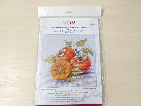 Набор для вышивания нитками М-0325 Хурма , ВДВ  
