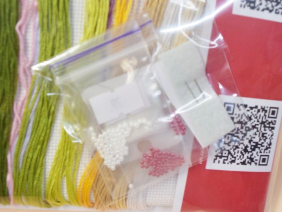 набір для вишивання хрестиком М-0351 Ведмедик, ВДВ