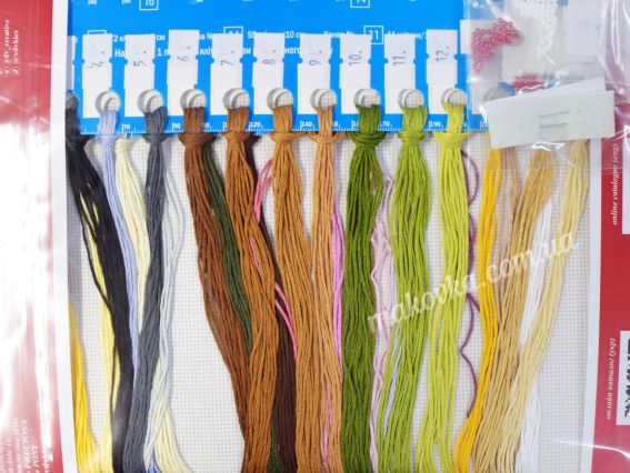 набір для вишивання хрестиком М-0351 Ведмедик, ВДВ