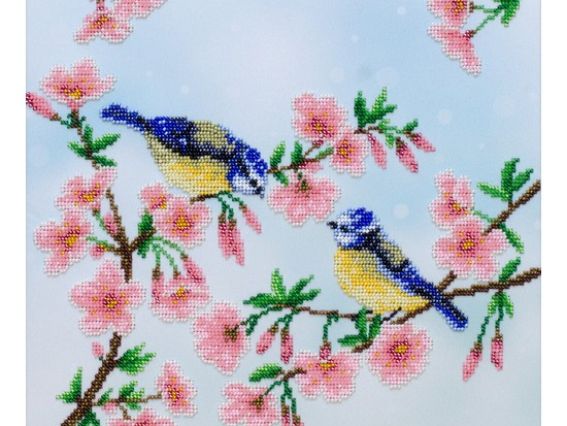 Вышивка бісером Синички, ТН-1053 ВДВ Вышивка бісером Синички, ТН-1053 ВДВ