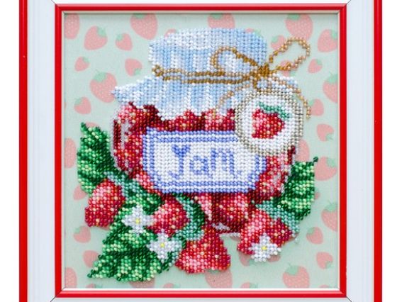 Вышивка бисером Клубничный джем, ТН-1119 ВДВ