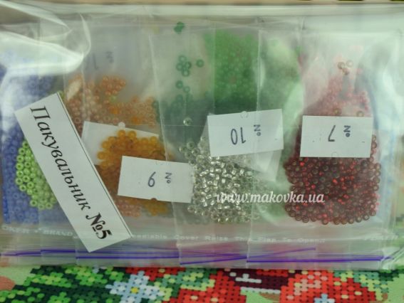 Набор для вышивания бисером Клубничный джем, ТН-01119 ВДВ