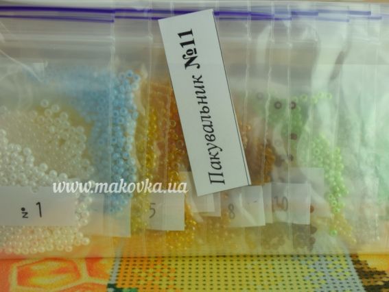 ТН-1120 Квітковий мед  ВДВ, набір для вишивання бісером