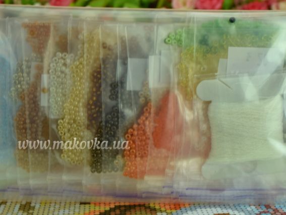 ТН-1125 Грибочки Набор для вышивания бисером 