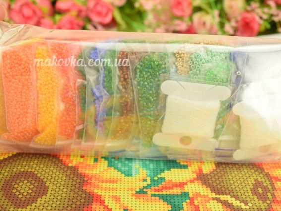 Набор для вышивания бисером Солнечный букет, ТН-1252 ВДВ