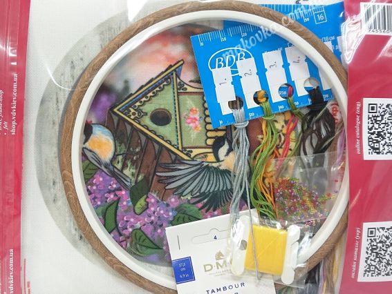 ВК-0101 Весна, вишивка бісер та нитки, з п'яльцями, ВДВ 