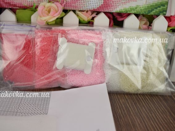 ТН-0860 Пишна краса ВДВ, набір для вишивання бісером