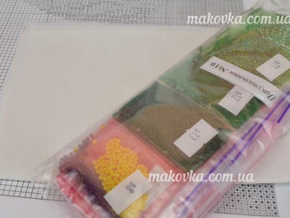 ТН-0860 Пишна краса ВДВ, набір для вишивання бісером