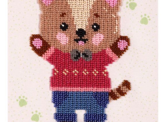 Вишивка бісером Котик ТН-0885 ВДВ Вишивка бісером Котик ТН-0885 ВДВ