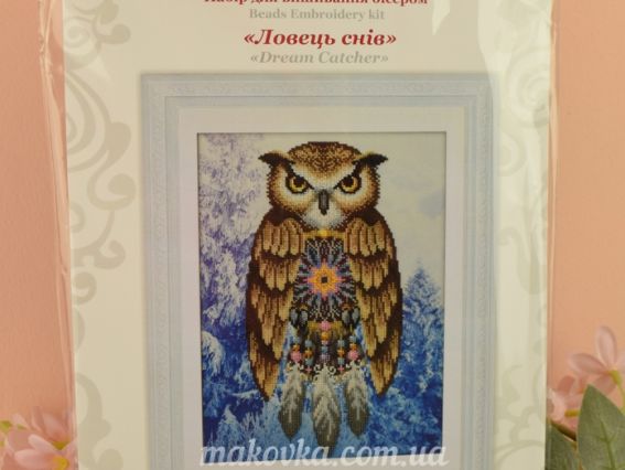 ТН-0914 Ловець снів (пугач) ВДВ, набір для вишивання бісером