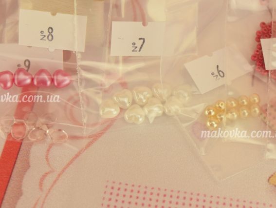 ТН-1061 Метрика для дівчинки (зая), ВДВ набір для вишивання бісером