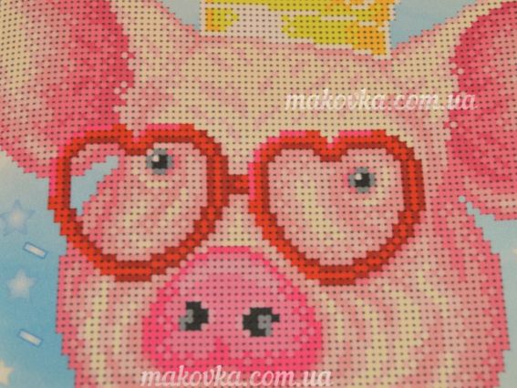 ТН-1082 Король вечірок (порося), ВДВ, набір для вишивання бісером