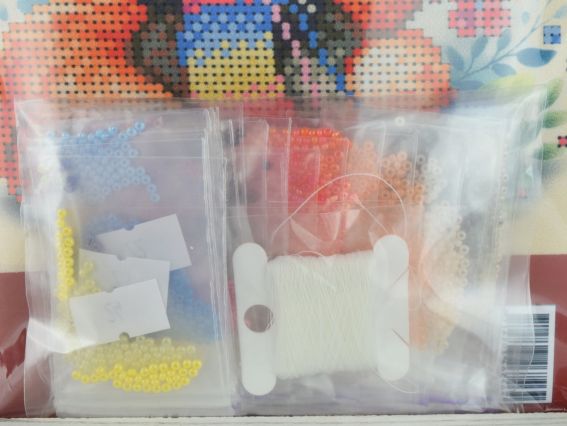 ТН-1406 Лисичка ВДВ, набір для вишивання бісером