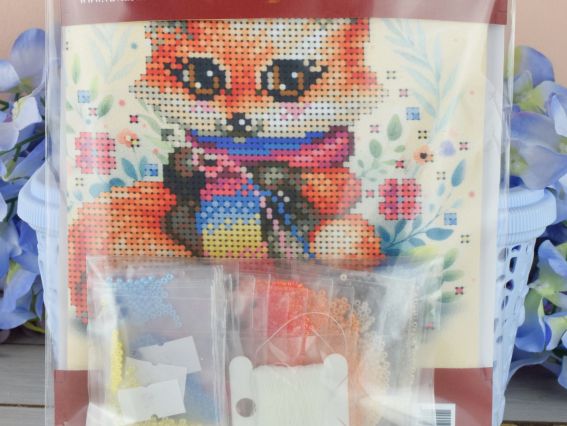 ТН-1406 Лисичка ВДВ, набір для вишивання бісером