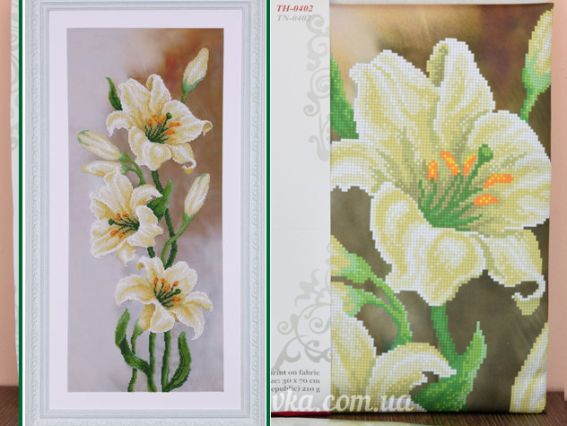 Вишивка бісером Лілії ТН-0402 ВДВ Вишивка бісером Лілії ТН-0402 ВДВ