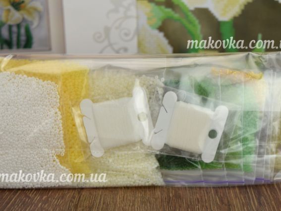 ТН-0402 Лілії, ВДВ, набір для вишивання бісером