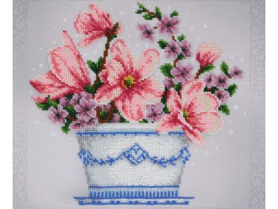 Вышивка бисером ТН-0805 Цветочный этюд, ВДВ