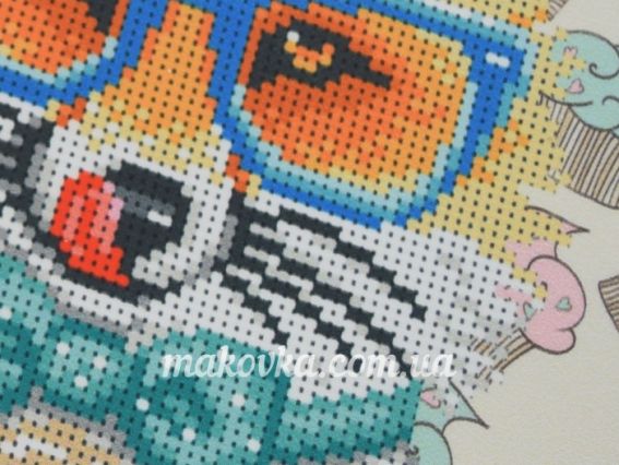 Т-0819 Лис, друк на тканині, ВДВ, 18х25 см