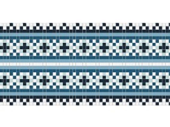 Набір для вишивання Браслет біло-синій орнамент 20.5 х 5 см БШ-013 (Б1-13) ВДВ