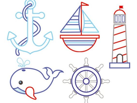 НФ-007 Комахи набір для вишивання нитками на одягу, ВДВ