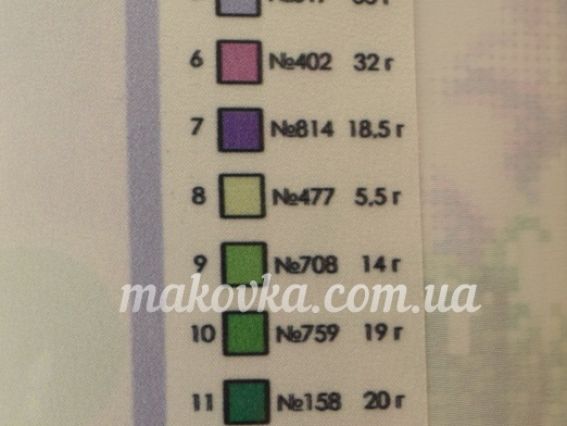 Т-1183 Ранковий бріз, 45х39 см, друк на тканині, ВДВ