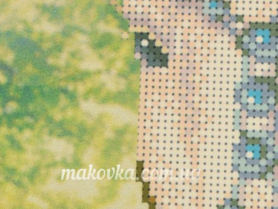 Т-1259 Пара коней , друк на тканині під вишивку бісером, ВДВ