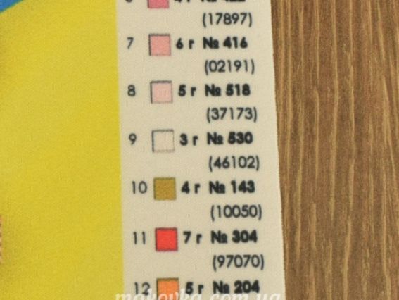 Т-0391 Трезубец, печать на ткани для вышивания бисером, 22х31 см ВДВ
