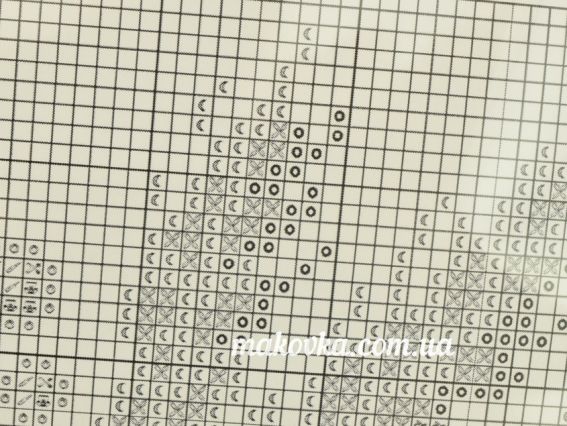 Т-0391 Трезубец, печать на ткани для вышивания бисером, 22х31 см ВДВ