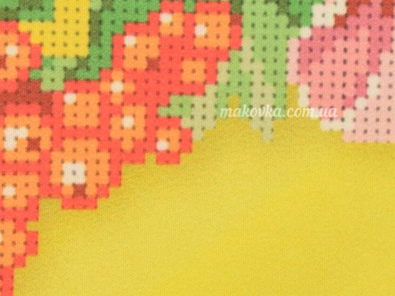 Т-0391 Трезубец, печать на ткани для вышивания бисером, 22х31 см ВДВ