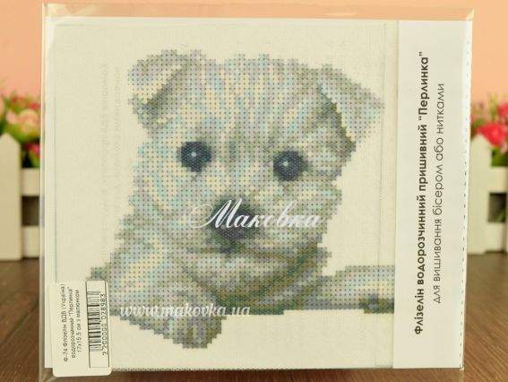 Флізелін з малюнком Ф-74 Перлинка Щеня , ВДВ