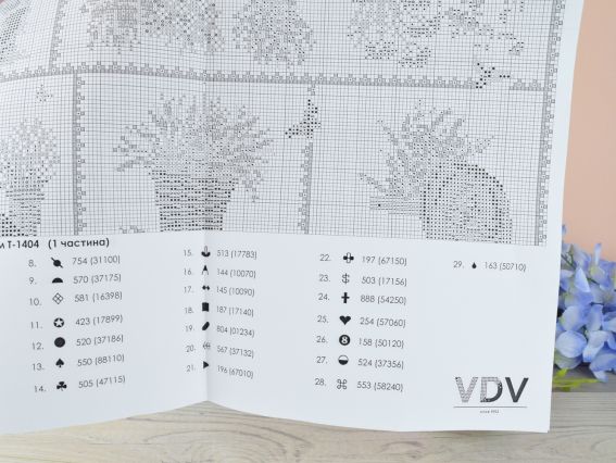  Т-1404 Лавандовий рай друк на тканині під бісер ВДВ