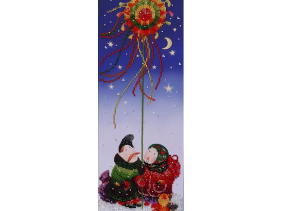 Схема (рисунок) на ткани Коляда, Т-0012 ВДВ Схема (рисунок) на ткани Коляда, Т-0012 ВДВ