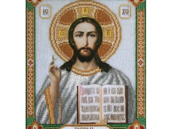 Схема (малюнок) на тканині Т-0519 Господь Вседержитель,  ВДВ Схема (малюнок) на тканині Т-0519 Господь Вседержитель,  ВДВ