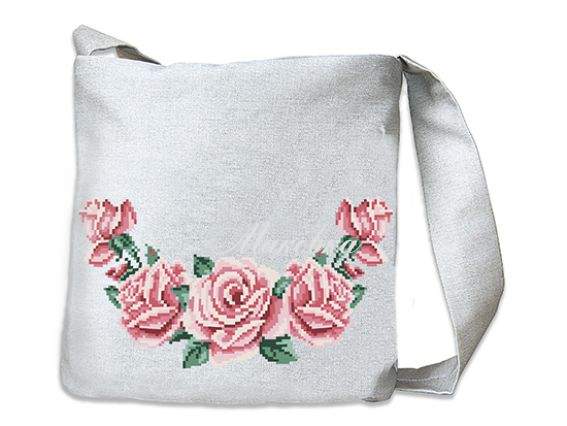 Заготовка Сумка-вишиванка Розы, С-03, ВДВ Заготовка Сумка-вишиванка Розы, С-03, ВДВ