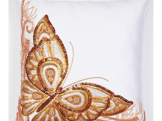 Набор Подушка под вышивку Бабочка, ТН-700  ВДВ  Набор Подушка под вышивку Бабочка, ТН-700  ВДВ 