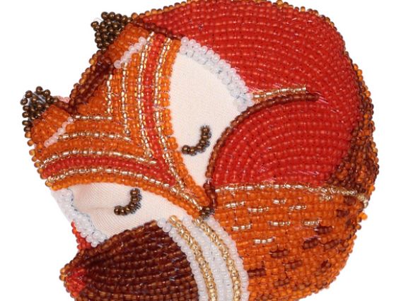 Декоративная игрушка Лиса ТН-0763, ВДВ, набор для вышивания бісером Декоративная игрушка Лиса ТН-0763, ВДВ, набор для вышивания бісером