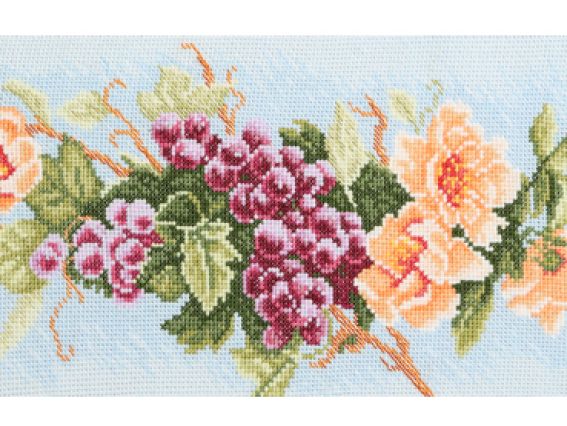 Набор для вышивания крестом Гроздь винограда М-0037 ВДВ