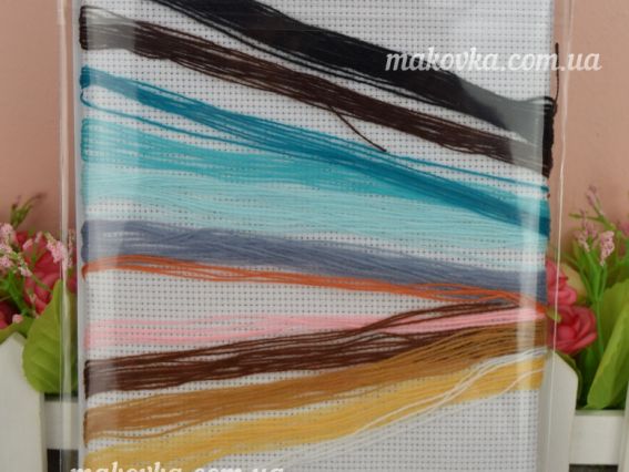 М-0122 Песик (той-тер'єр), набір для вишивання хрестиком, 11х15см, ВДВ