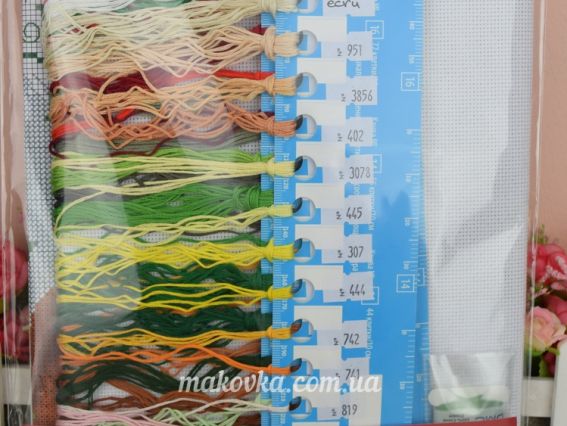 Набір для вишивання хрестиком Квітковий (рожевий) настрій М-0228, ВДВ