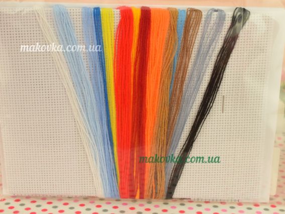 Набір для вишивання хрестиком М-0244 Сова, ВДВ