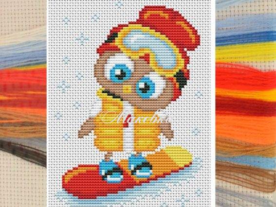 Сова М-0244 ВДВ набір для вишивання нитками