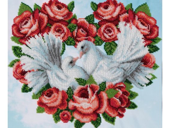 Вишивка бісером Вічне кохання ТН-0669 ВДВ Вишивка бісером Вічне кохання ТН-0669 ВДВ