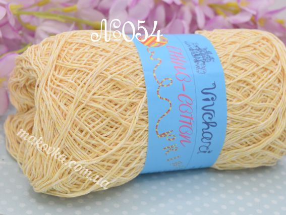 054 Вогонь Ярила (жовтий-беж-білий)