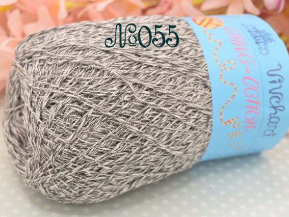 055 Срібло туману (сірий-білий)