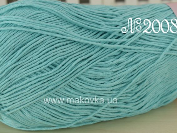 Коттонель 400 Вівчарі пряжа 2008 зеленая бирюза