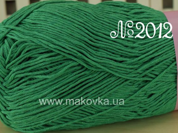 Коттонель 400 Вівчарі пряжа 2012 зеленое яблоко